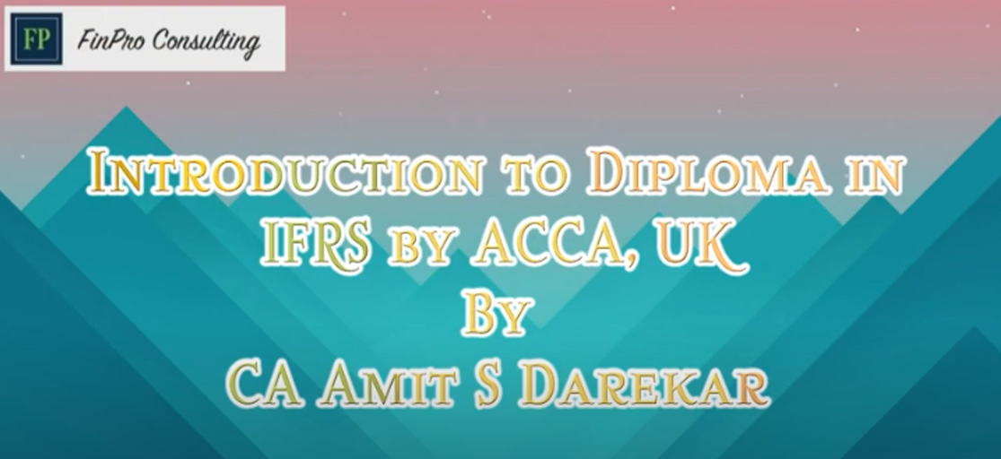 ACCA Diploma IFRS